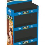 Espositore a ripiani in plastica SERIARS