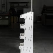 Espositore da terra in polipropilene stampabile