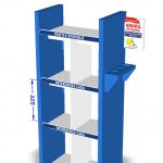 Espositore Seriars in polipropilene