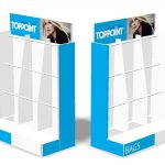 Espositori borse in polipropilene su misura