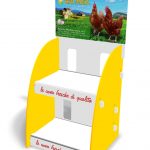 Espositore da banco in Plastica a due piani SERIARS