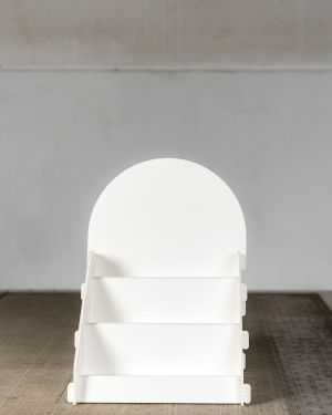 Espositore da banco con ripiani a scalare “Base”