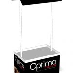 Tavolo promozionale in plastica personalizzabile SERIARS