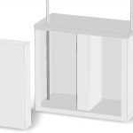 Rinforzo opzionale per banco promozionale in polipropilene