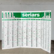 Cartellone pieghevole in plastica SERIARS