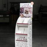 Espositore per riviste e cataloghi in plastica stampabile SERIARS