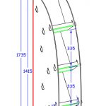 Espositore da terra per cataloghi